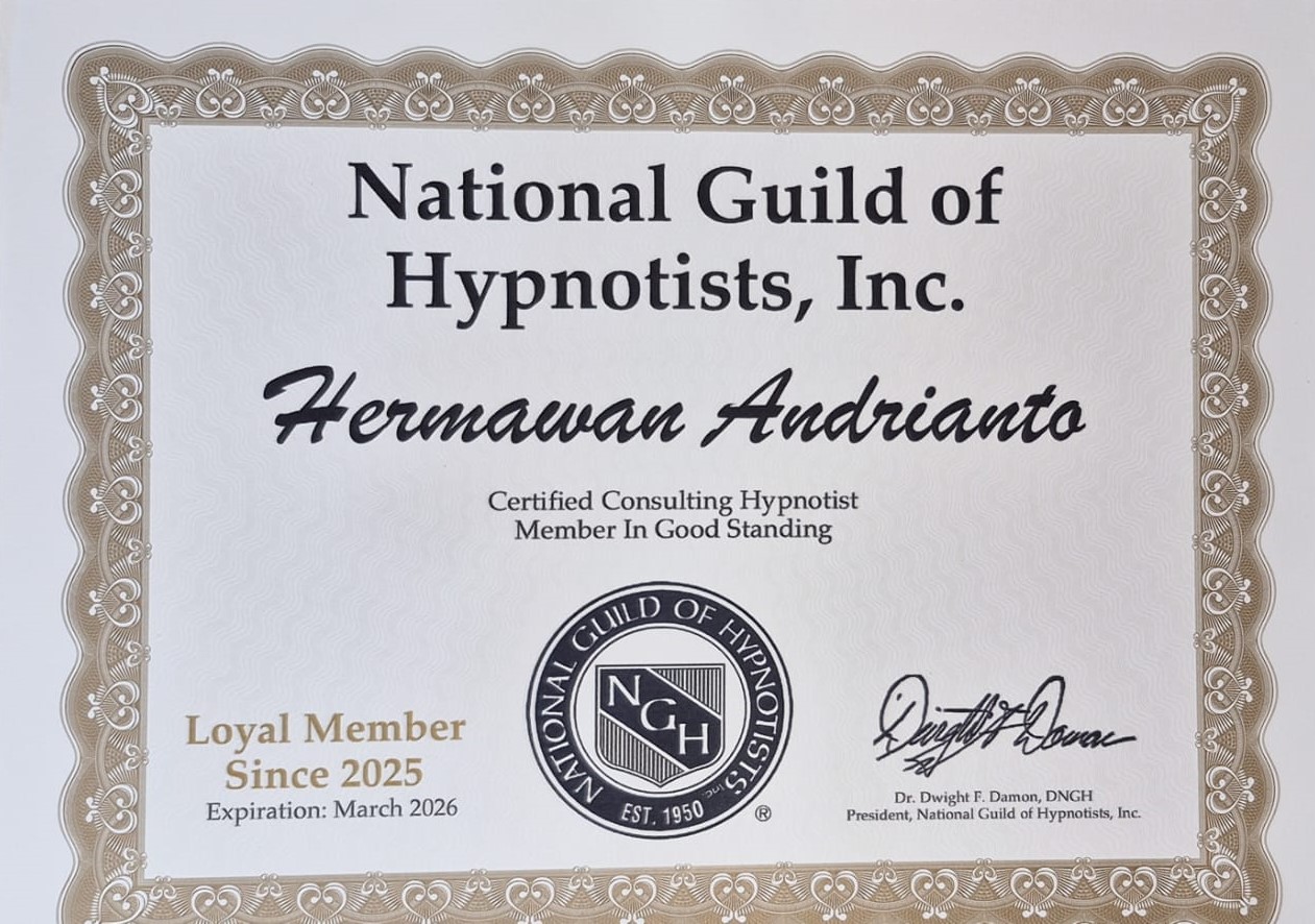 National Guild of Hypnotist Hermawan Andrianto National Guild of Hypnotist Hermawan Andrianto